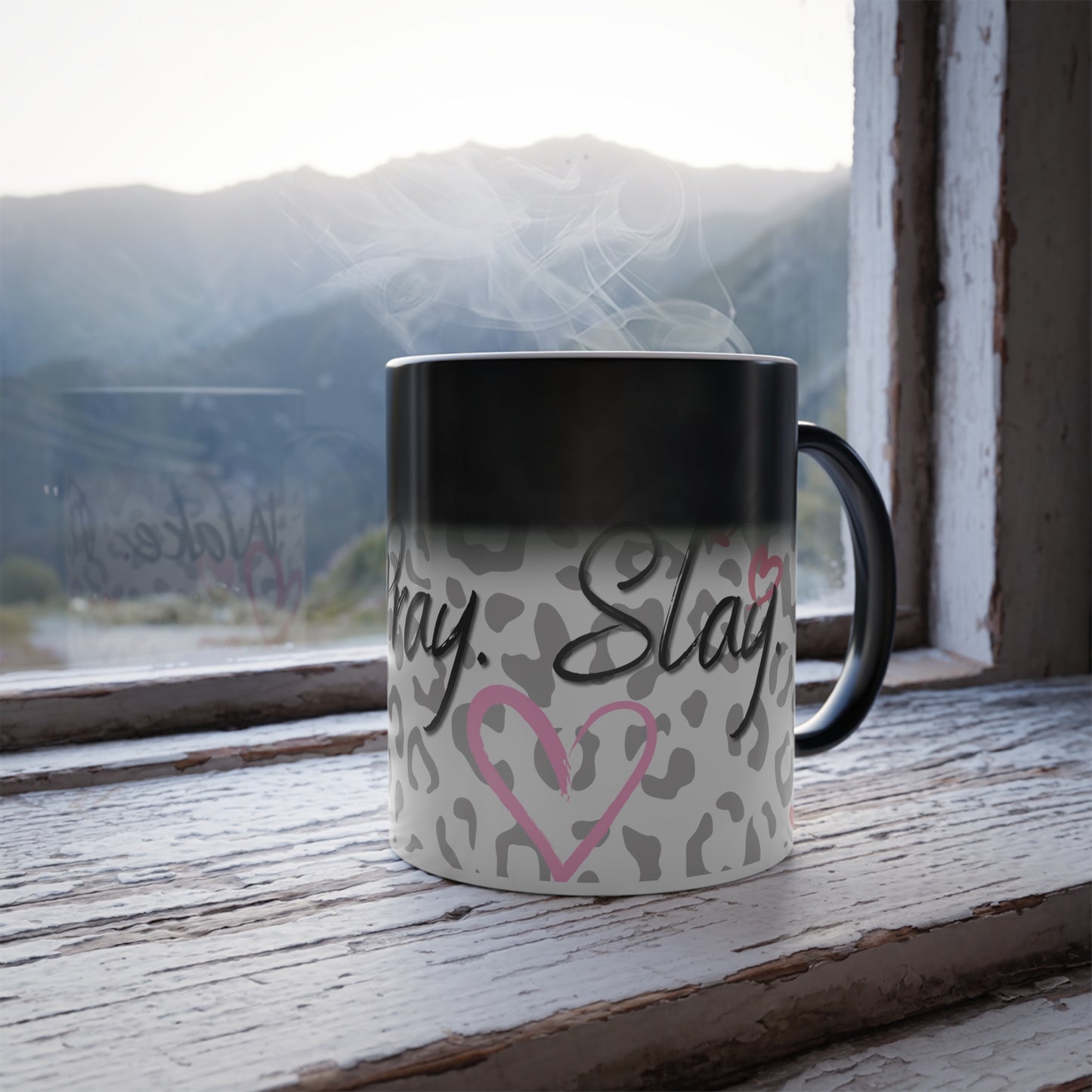 Wake.Pray.Slay Animal Print | 11oz Color Morphing Mug