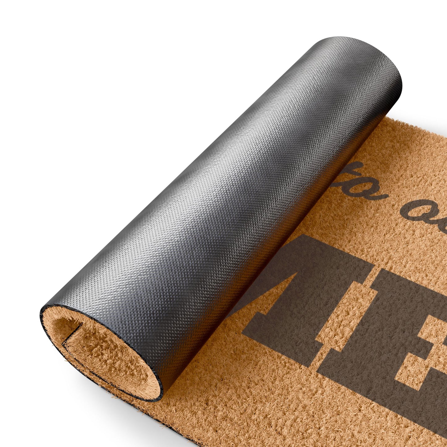 "Welcome to our Home" - Crown of Thorns and Crosses | Christian Doormat