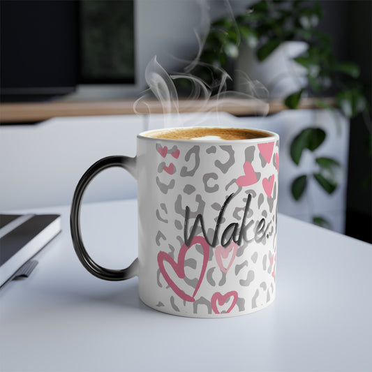 Wake.Pray.Slay Animal Print | 11oz Color Morphing Mug